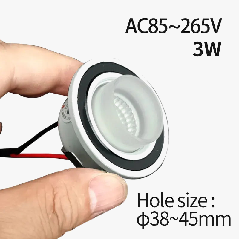 Mini Recessed Decorative Spotlight with Built-in Driver