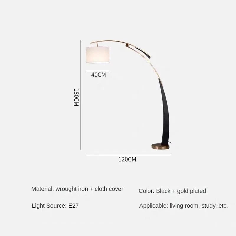 Minimalist Chinese Floor Lamp for Creative Home Decor Norenza