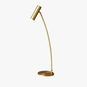 Minimalist Copper Desk Lamp for Reading and Decor Gold Norenza