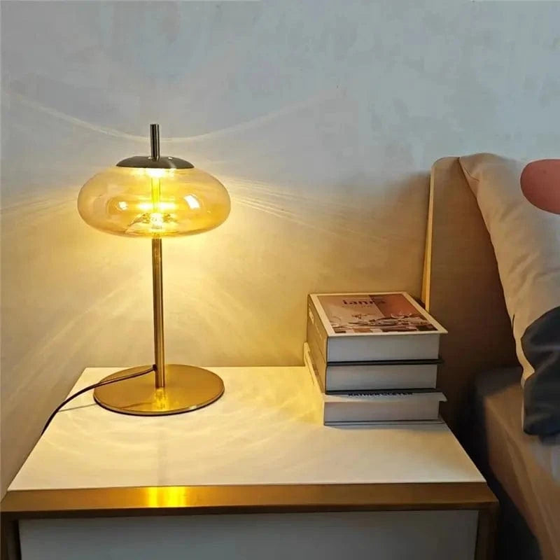 Minimalist Glass Floor Lamp for Modern Interiors Norenza