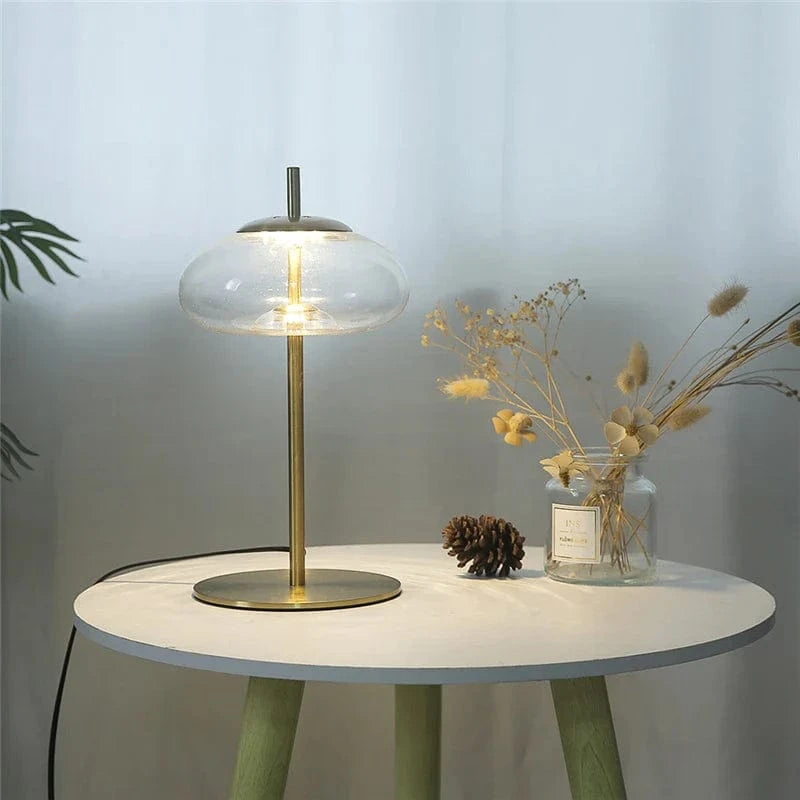 Minimalist Glass Floor Lamp for Modern Interiors Norenza