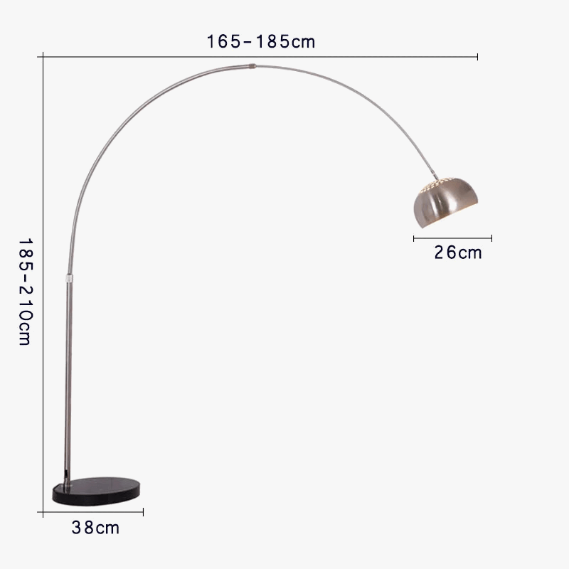 Minimalist Italian Nordic Fishing Floor Lamp Norenza