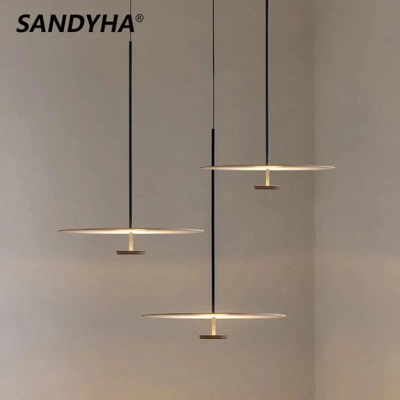 Minimalist LED Ring Pendant Light Norenza