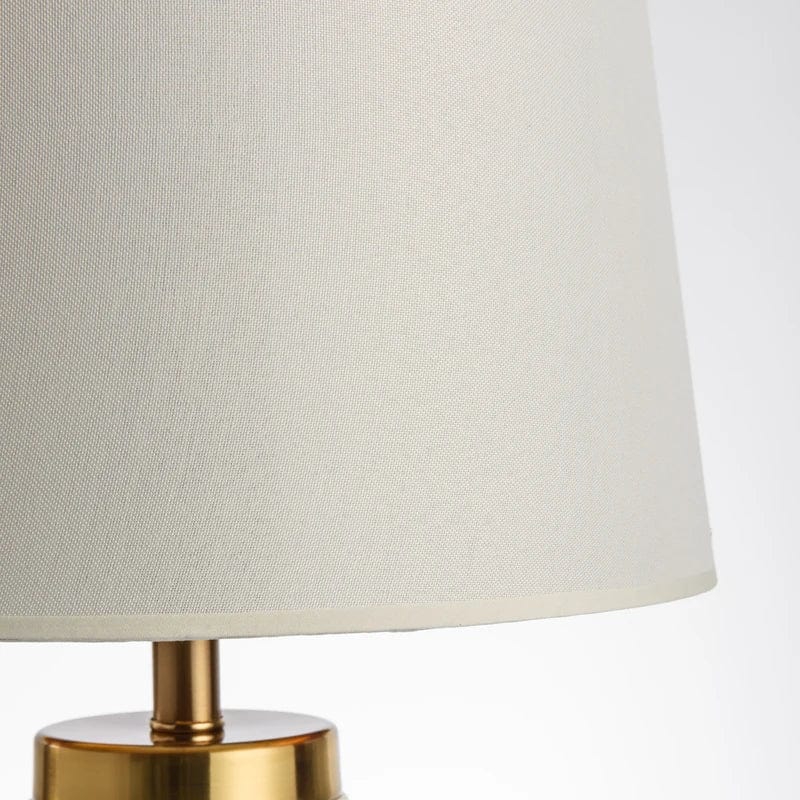 Minimalist Marble Fabric Desk Lamp for Elegant Interiors Norenza