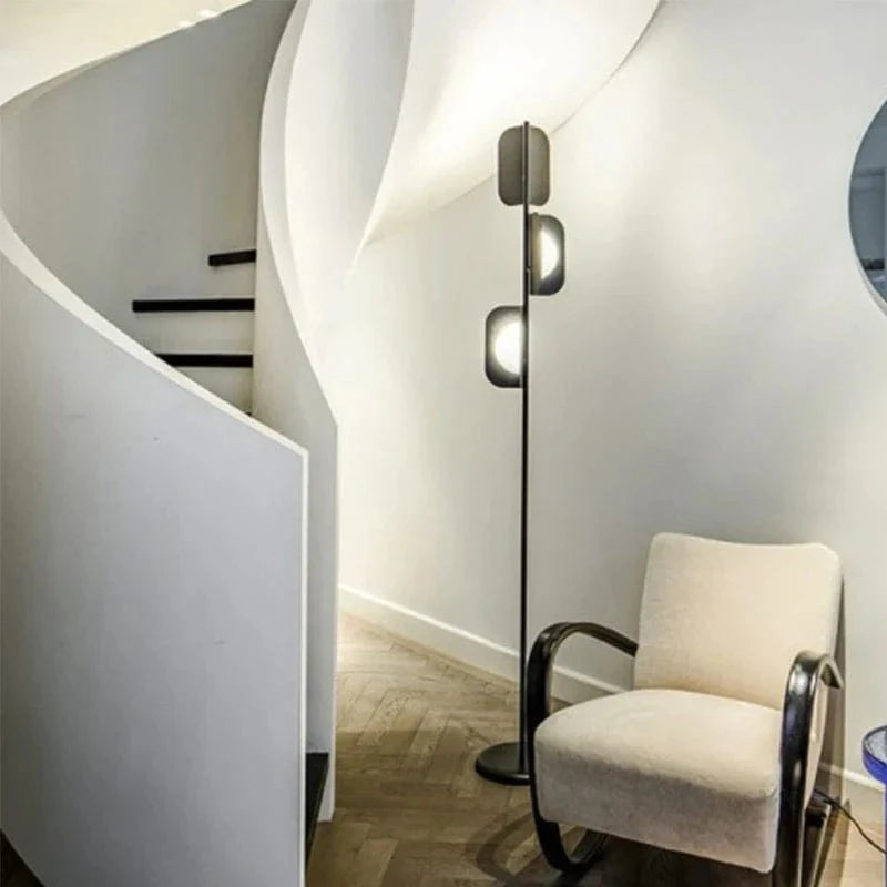 Minimalist Marble Floor Lamp for Modern Interior Decor Norenza