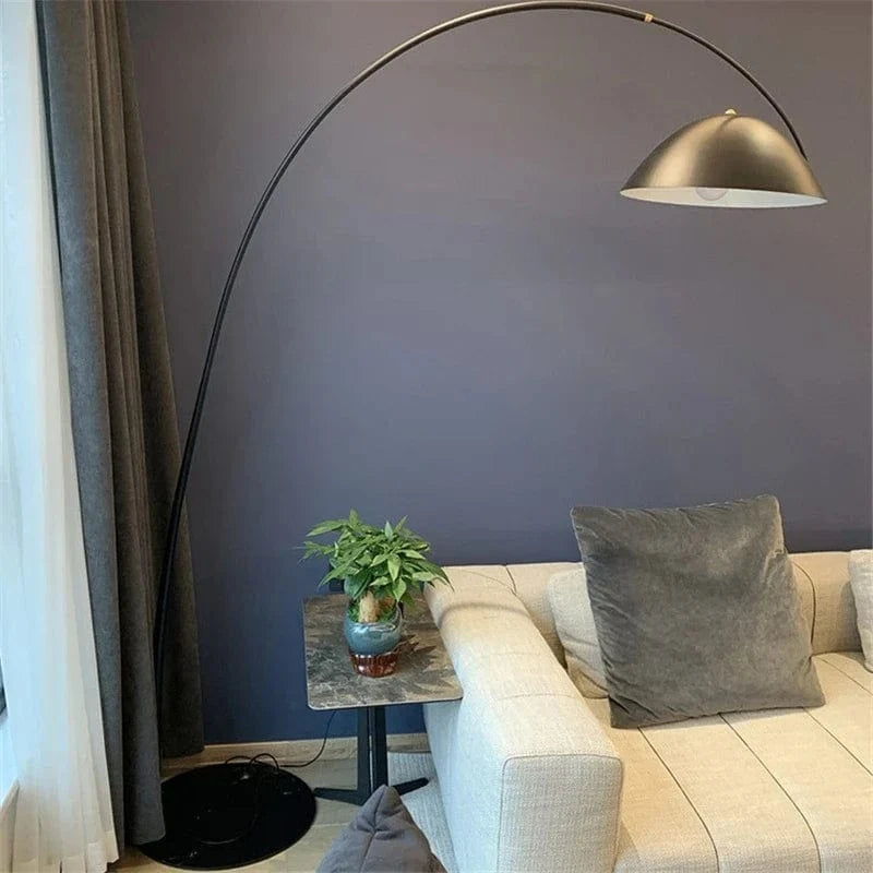 Minimalist Nordic Design LED Floor Lamp Fishing Pole Style Norenza