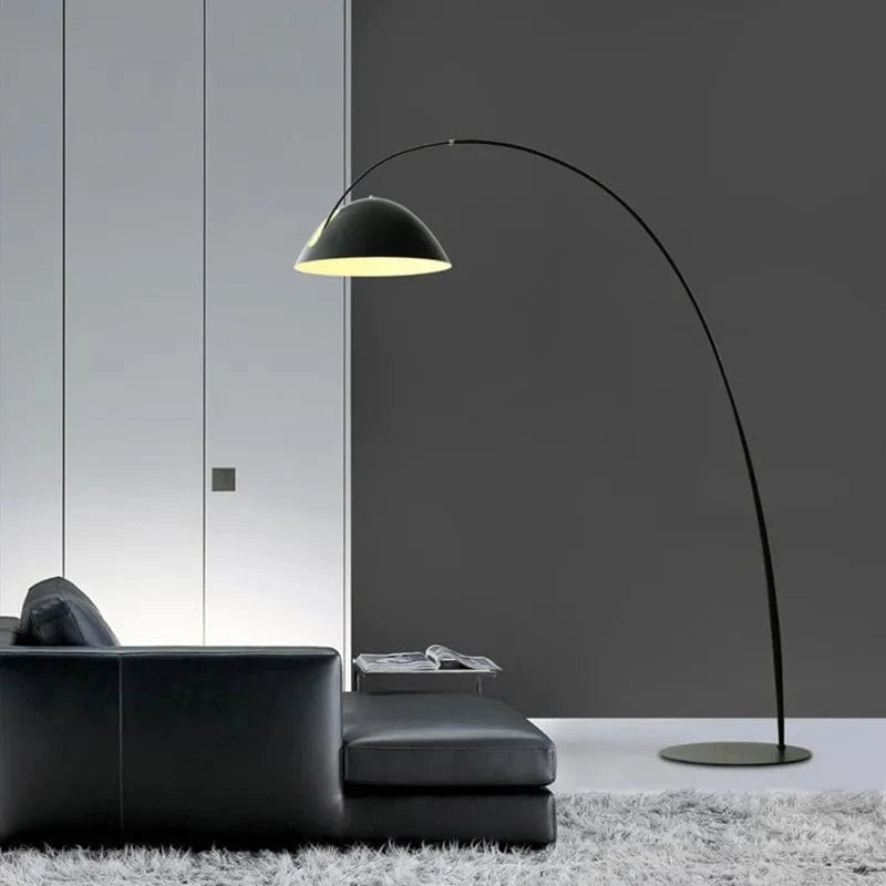 Minimalist Nordic Design LED Floor Lamp Fishing Pole Style Norenza