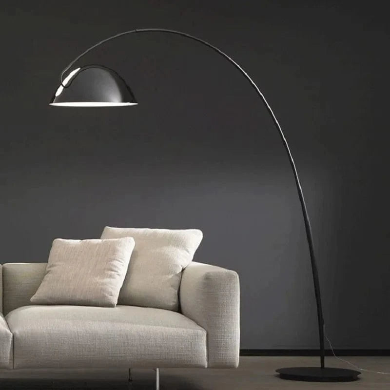 Minimalist Nordic Design LED Floor Lamp Fishing Pole Style Norenza