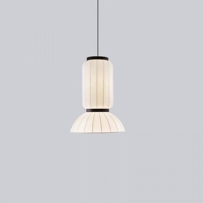 Minimalist Nordic Wabi Sabi Silk LED Pendant Light C Norenza