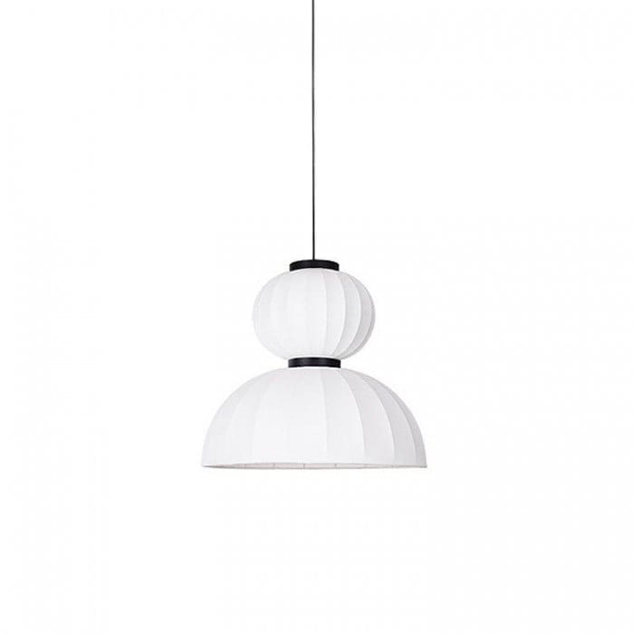 Minimalist Nordic Wabi Sabi Silk LED Pendant Light Norenza