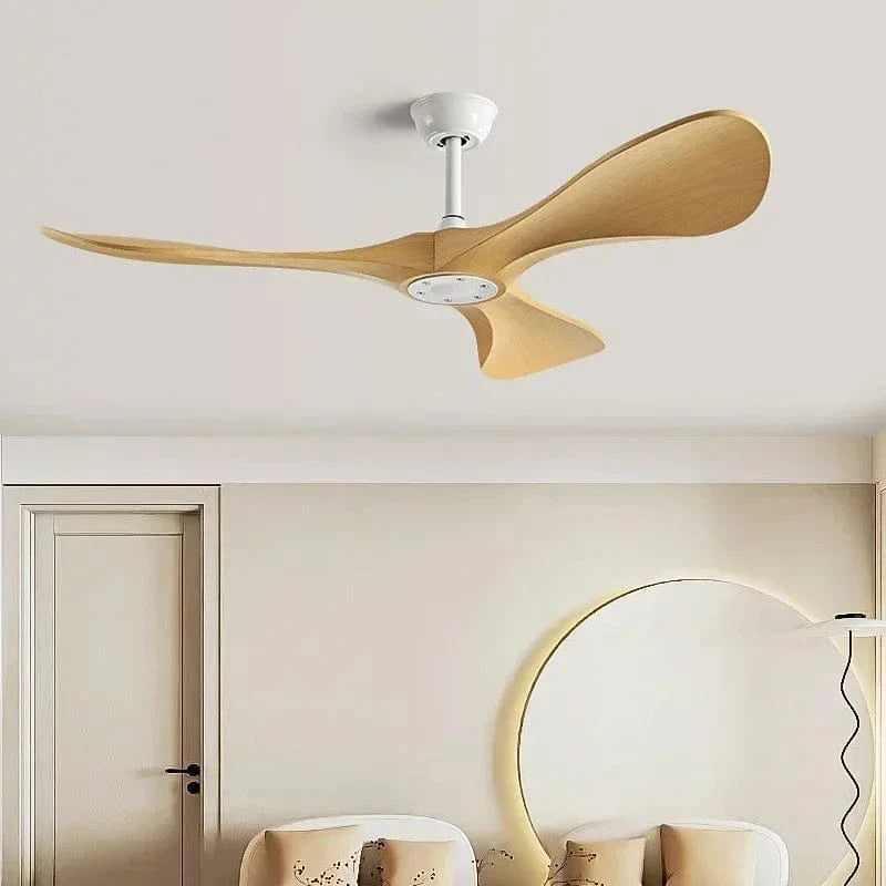 Modern 3-Blade Ceiling Fan with Light and Remote Control Norenza