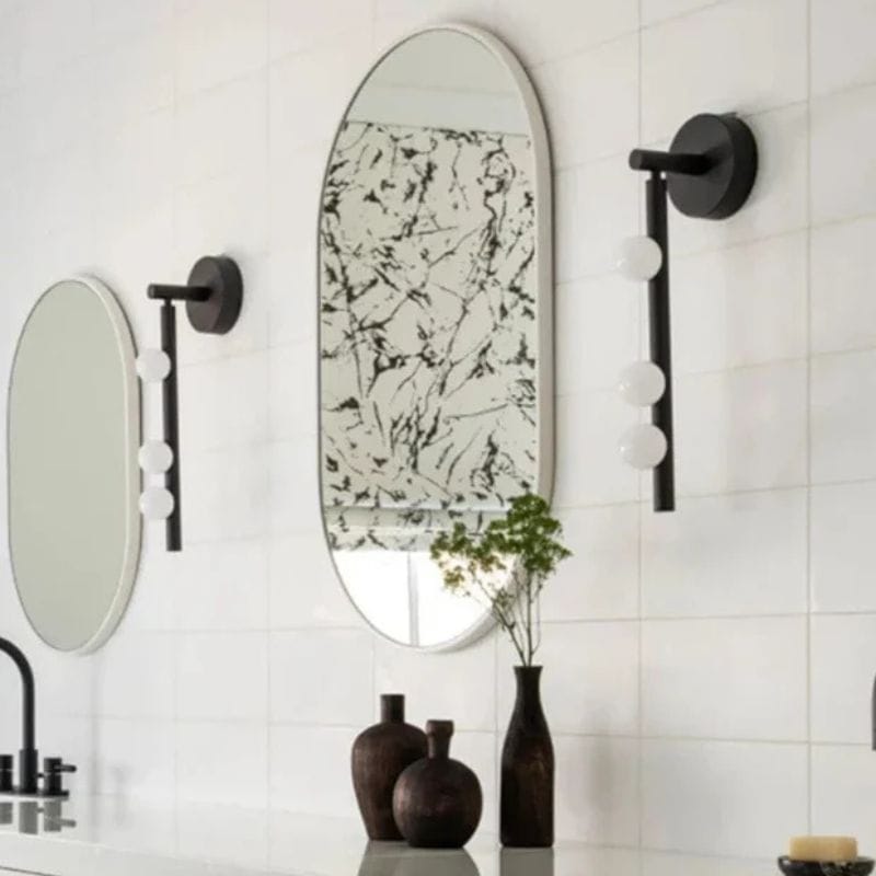 Modern 3-Globe Wall Lamp for Minimalist and Industrial Interiors Norenza