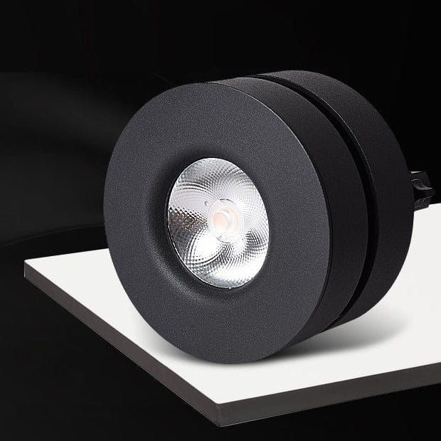 Modern 355° Rotatable LED Spot Light Black Norenza