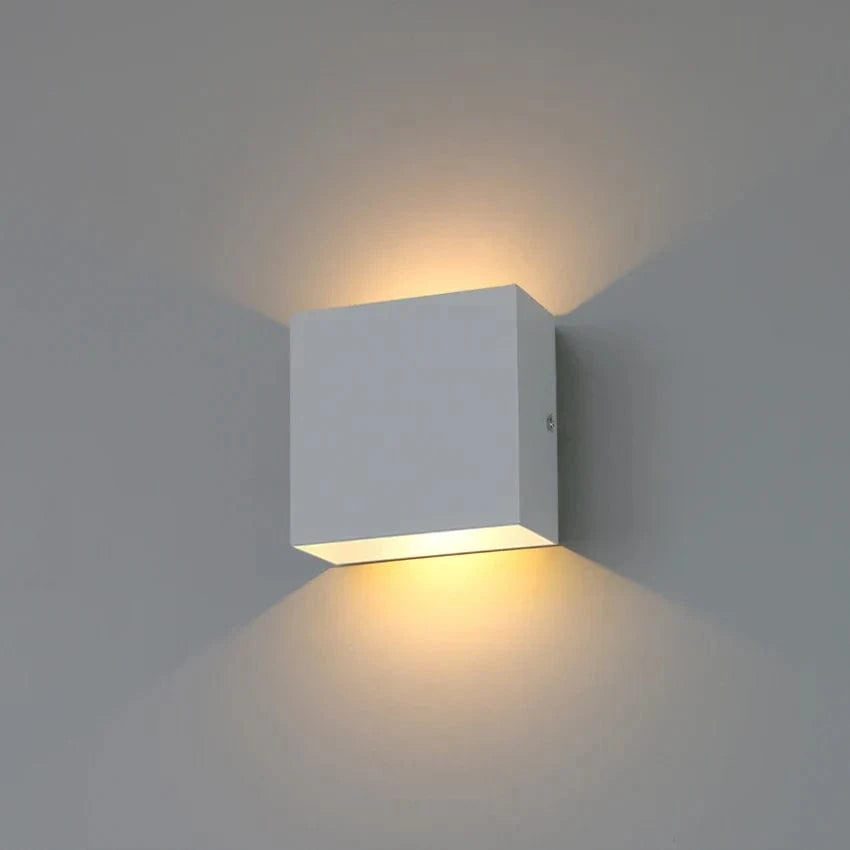 Modern 6W LED Wall Sconce - Minimalist Indoor Lighting for Living Room, Bedroom, and Hallway White Norenza