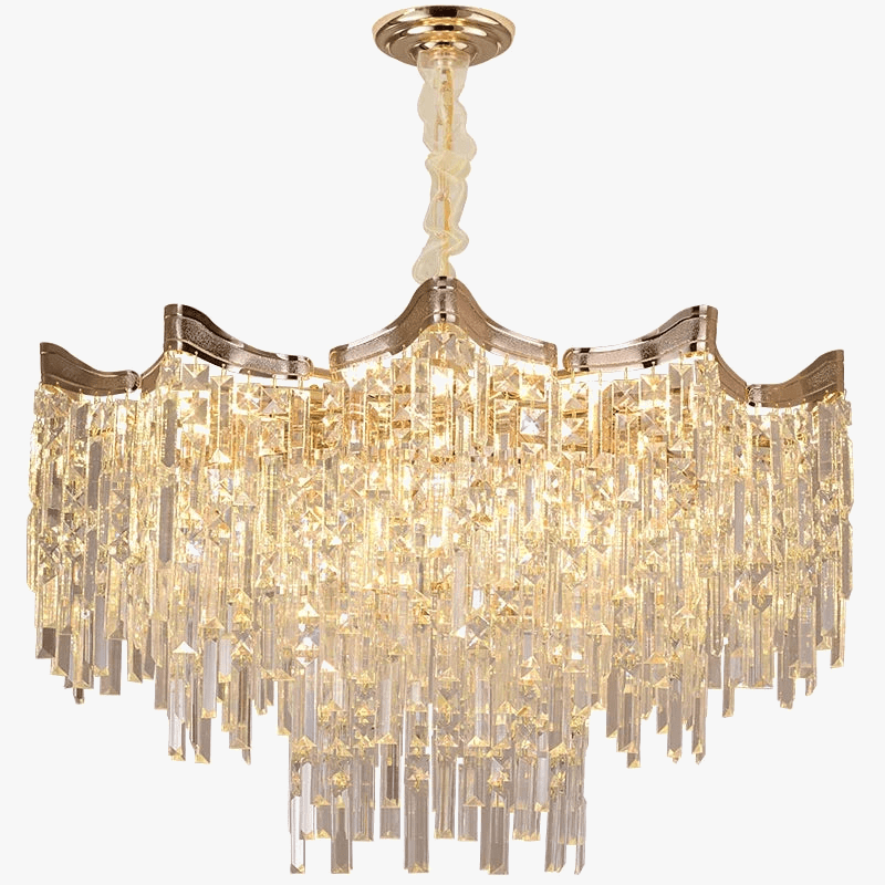 Modern 7-Tier Crystal Chandelier for Interior Decoration Norenza