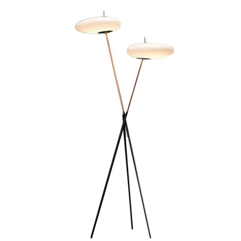 Modern Acrylic Floor Lamp in Nordic Style for Home Decor Black Norenza
