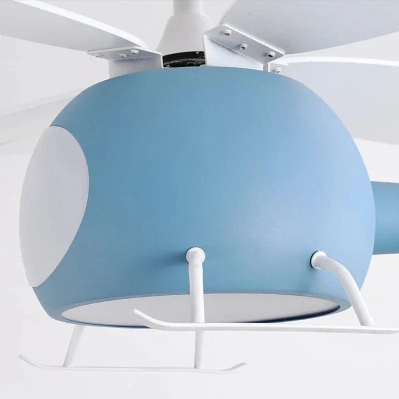 Modern Airplane Ceiling Fan with LED Light and Remote Control Norenza