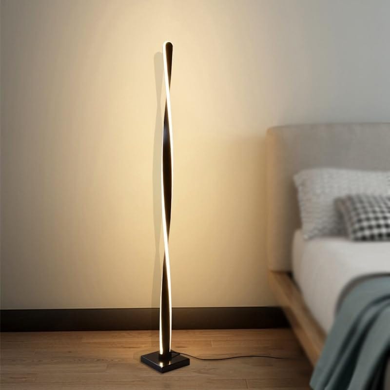 Modern Aluminum Floor Lamp with Dimmable Brightness for Home Decor Norenza