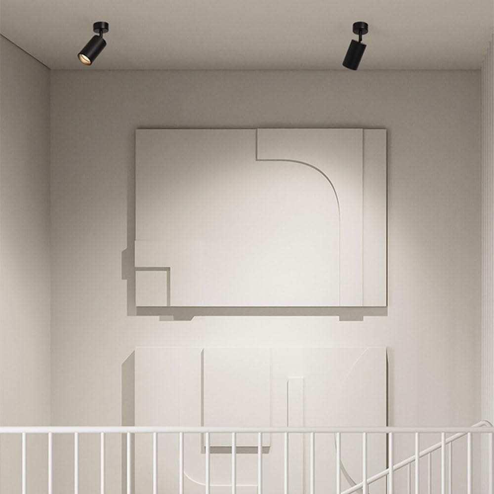 Modern Aluminum LED Cylinder Spot Light Rail Norenza