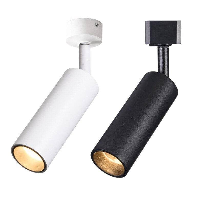 Modern Aluminum LED Cylinder Spot Light Rail Norenza