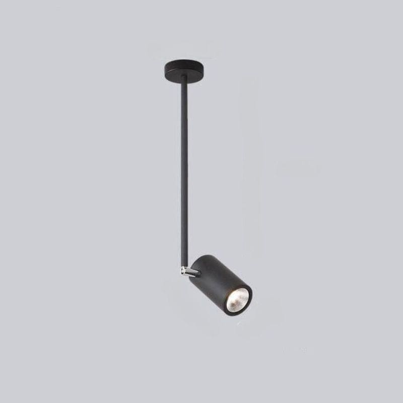 Modern Aluminum LED Cylinder Spotlight Black / 1 light Norenza