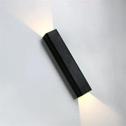 Modern Aluminum LED Wall Sconce for Home, Bedroom, Living Room, Hallway Décor Black Norenza