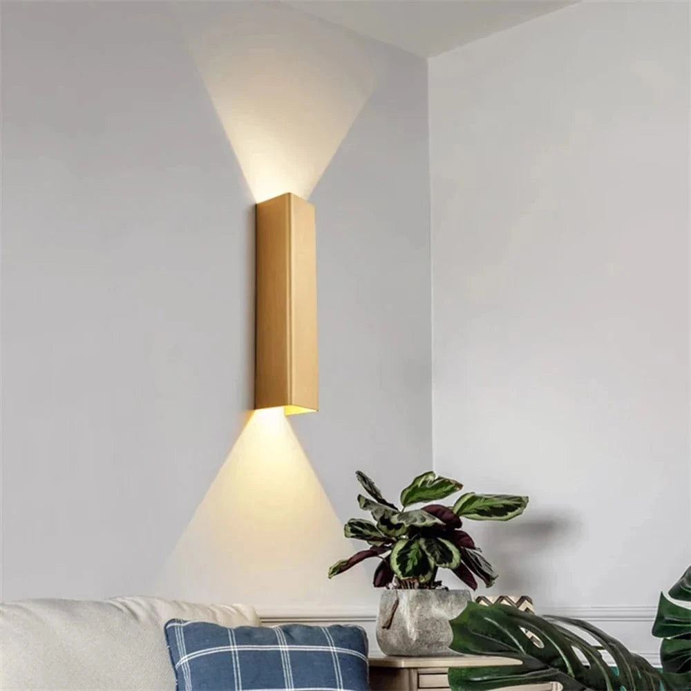 Modern Aluminum LED Wall Sconce for Home Decor - Bedroom, Living Room, Hallway Lighting Norenza