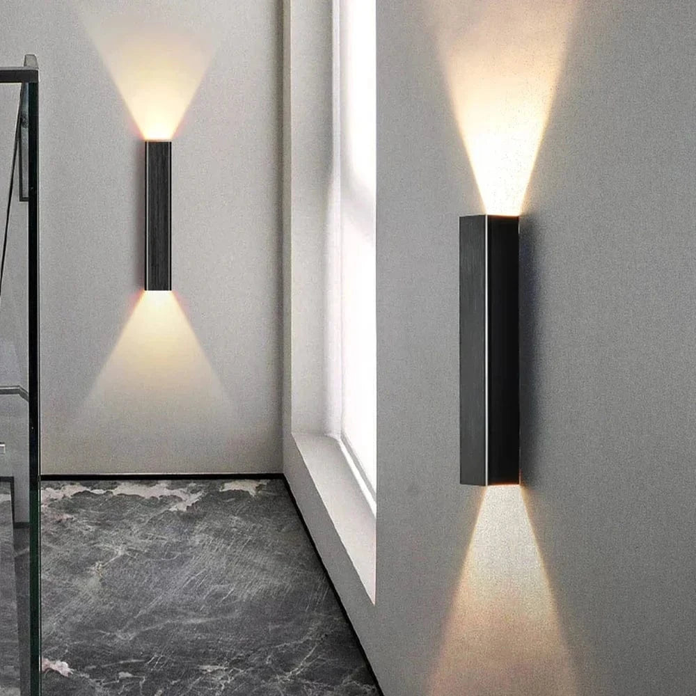 Modern Aluminum LED Wall Sconce for Home Decor - Bedroom, Living Room, Hallway Lighting Norenza