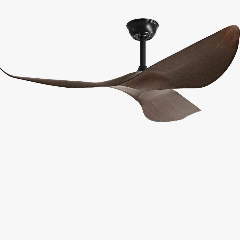 Modern American Ceiling Fan with Remote Control - No Light Norenza