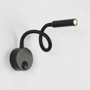 Modern Bedside Lamp for Nighttime Reading and Work Black Norenza