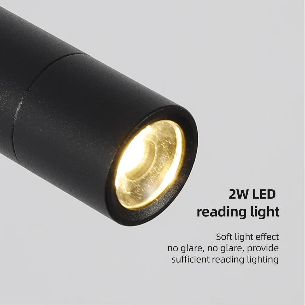 Modern Bedside Lamp for Nighttime Reading and Work Norenza