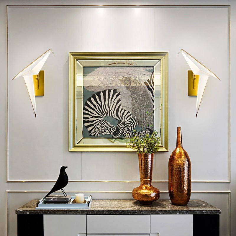 Modern Bird Design Wall Sconce Norenza