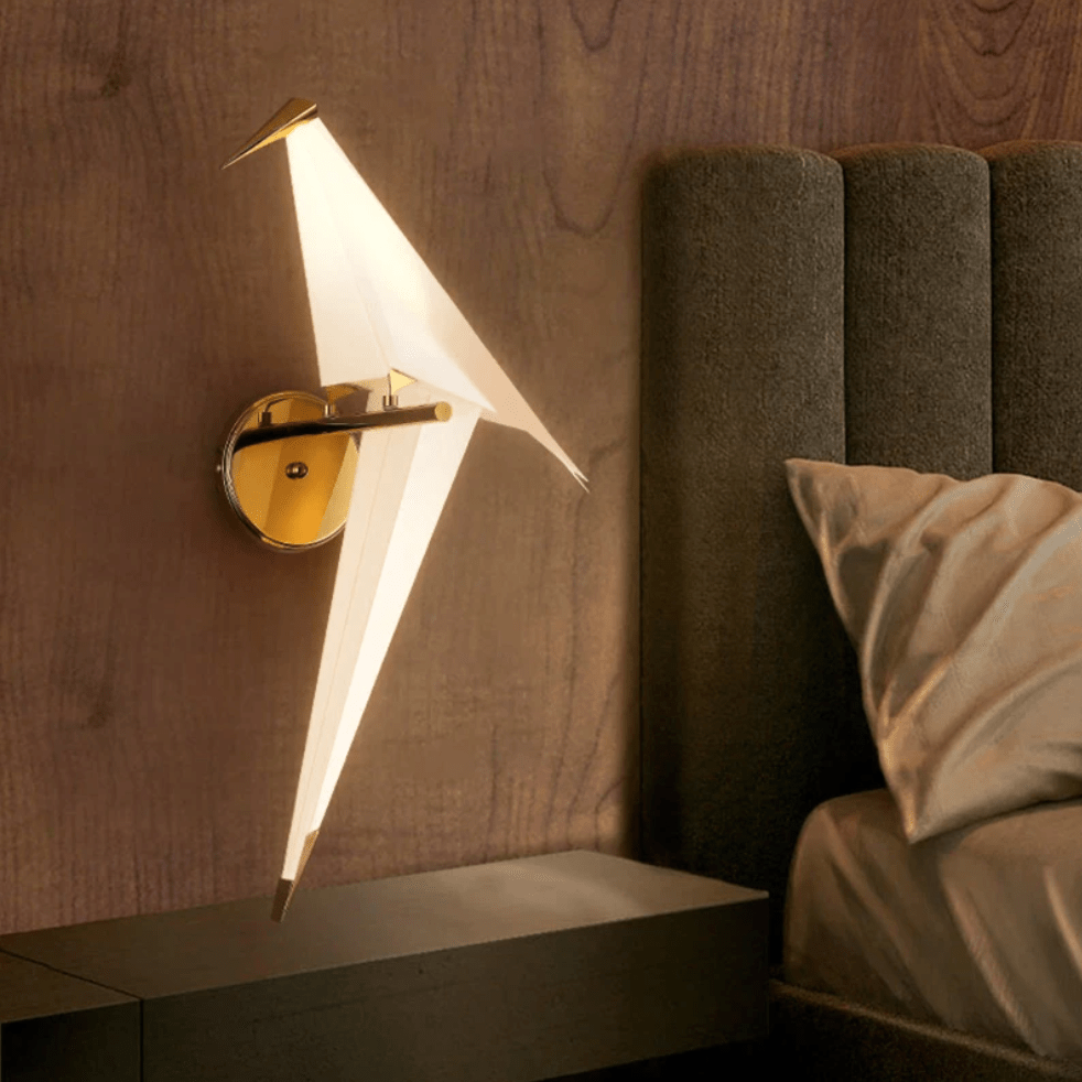 Modern Bird Design Wall Sconce Norenza