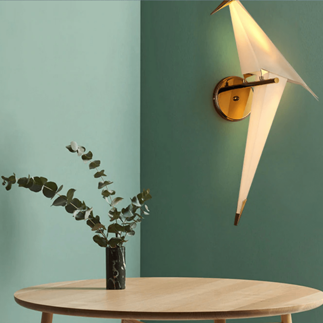 Modern Bird Design Wall Sconce Norenza