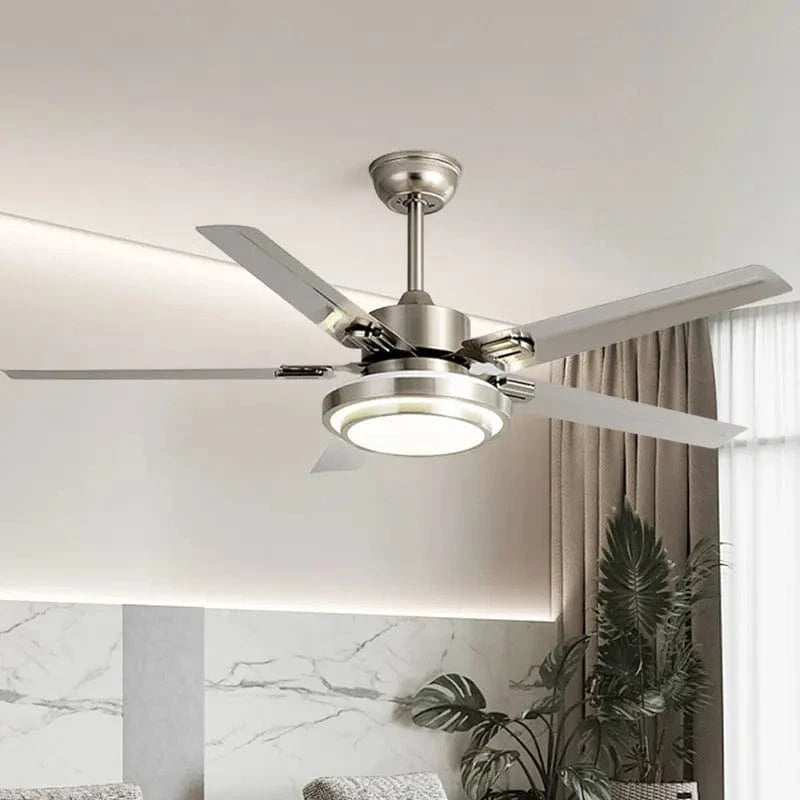 Modern Ceiling Fan Light with Remote Control and LED Lighting Norenza
