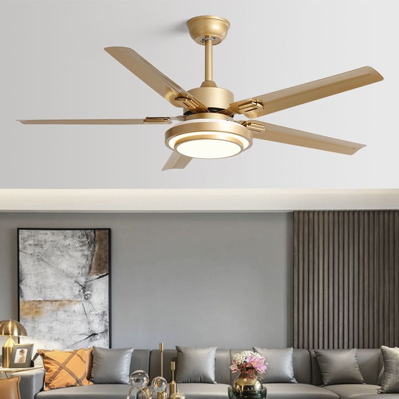 Modern Ceiling Fan Light with Remote Control and LED Lighting Norenza