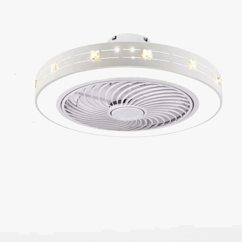 Modern Ceiling Fan with LED Light and Remote Control Norenza