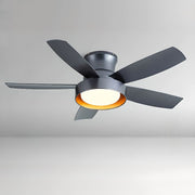 Modern Ceiling Fan with Light for Summer Black / 52" Norenza