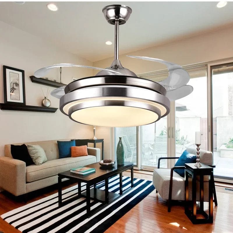 Modern Ceiling Fan with Lights and Remote Control Norenza