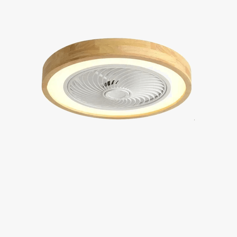 Modern Ceiling Fan with Remote Control and Elegant Light Norenza