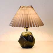 Modern Ceramic Nightstand Lamp for Office & Creative Nightlight Black Norenza