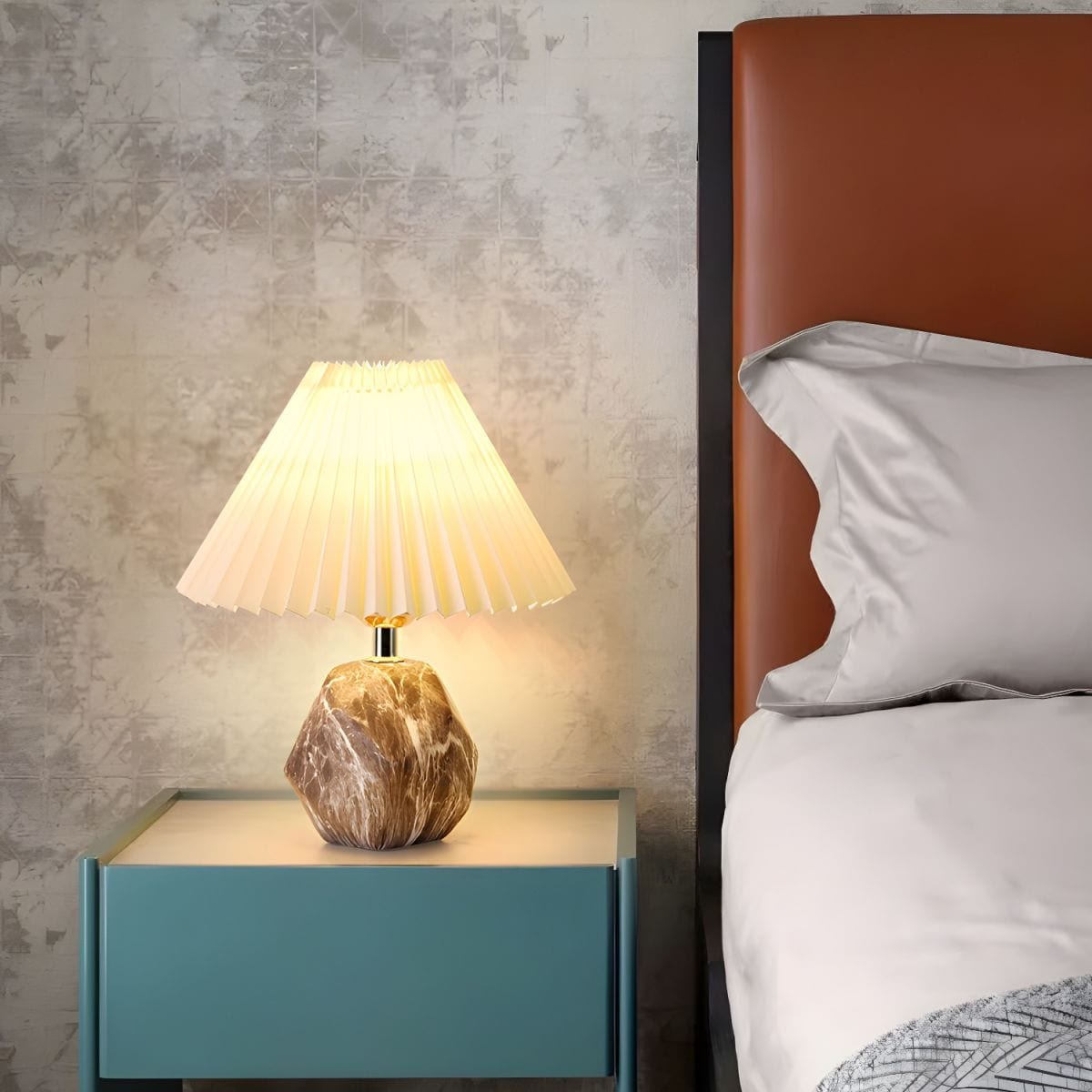 Modern Ceramic Nightstand Lamp for Office & Creative Nightlight Norenza