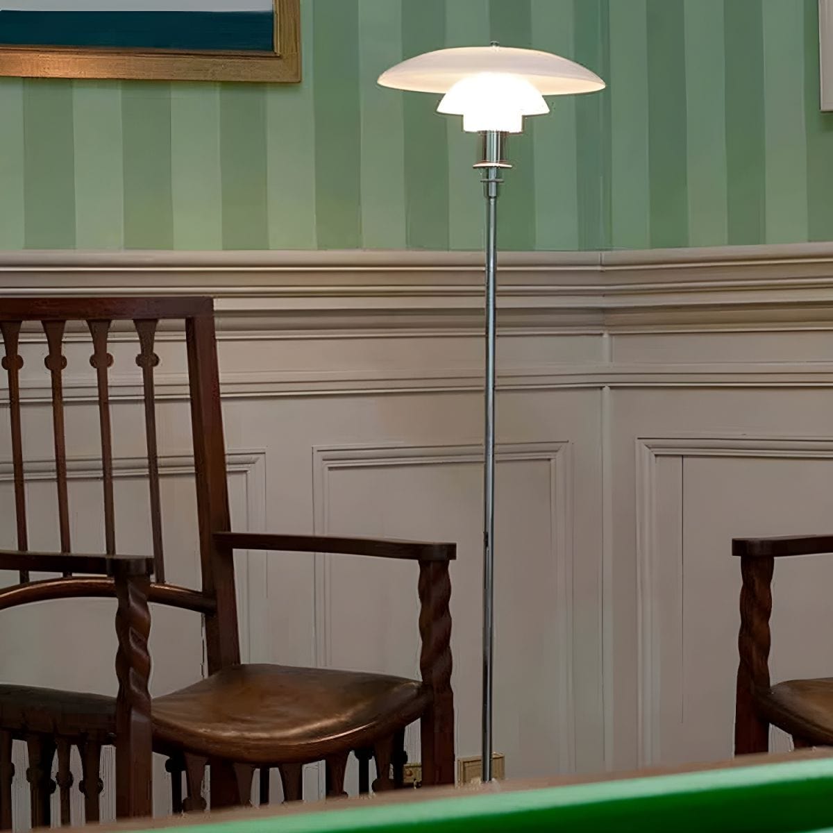 Modern Chrome Floor Lamp for Hotels Norenza