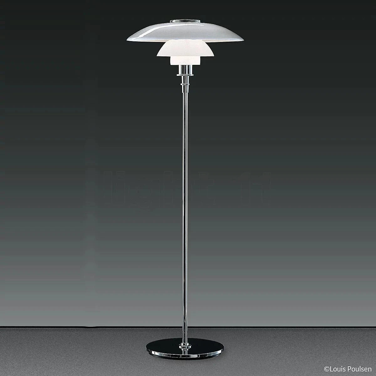 Modern Chrome Floor Lamp for Hotels Norenza