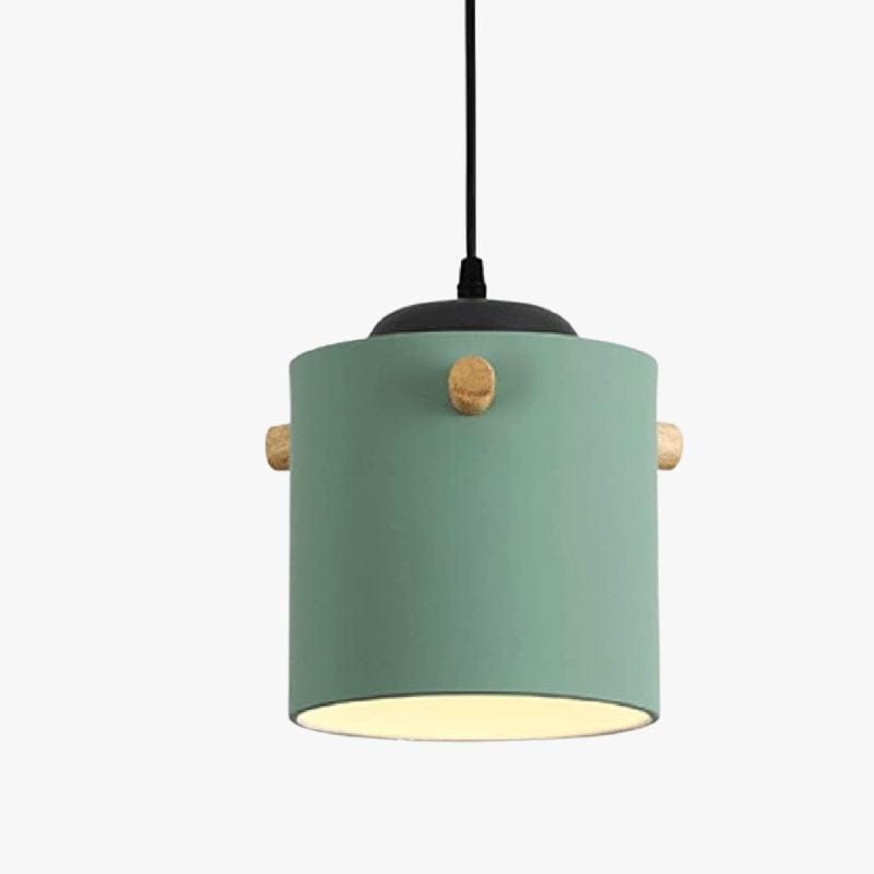 Modern Colorful Scandinavian Style Pendant Light Green Norenza