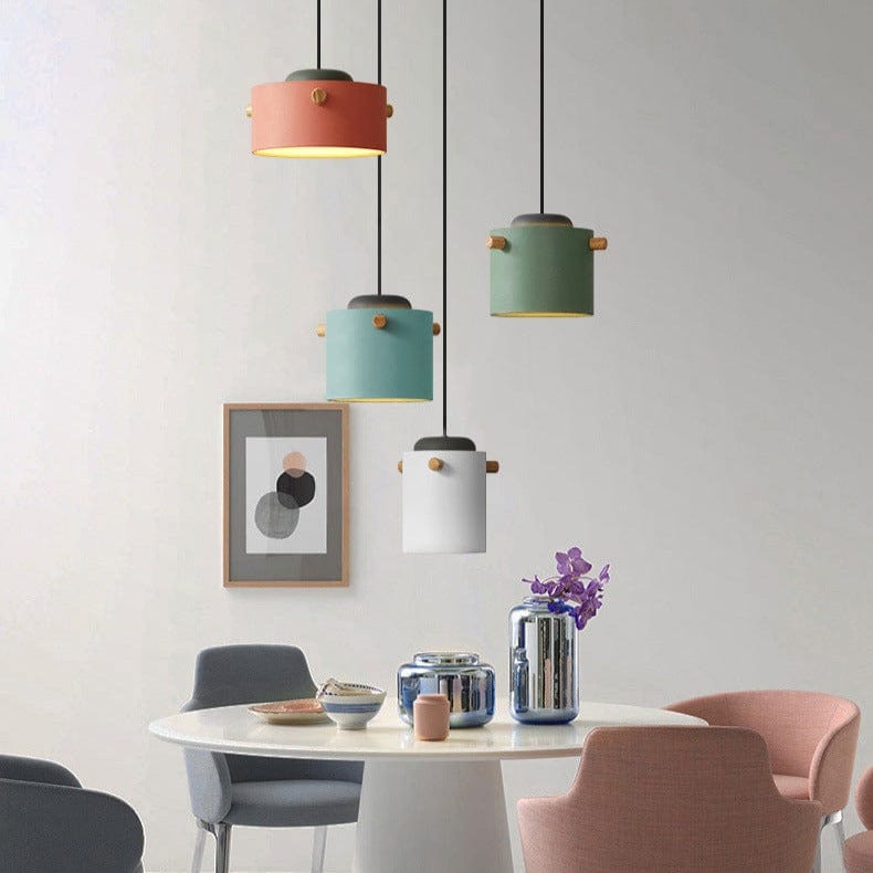 Modern Colorful Scandinavian Style Pendant Light Norenza