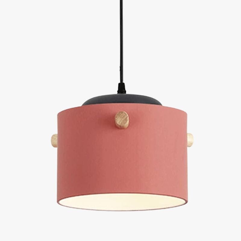 Modern Colorful Scandinavian Style Pendant Light Pink Norenza