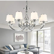 Modern Crystal LED Chrome Chandelier E14 Norenza