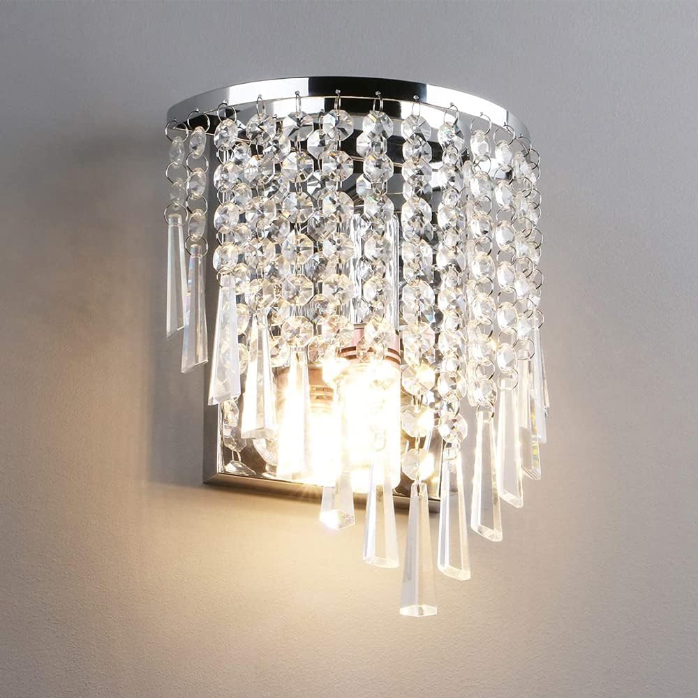 Modern Crystal LED Wall Sconce Norenza
