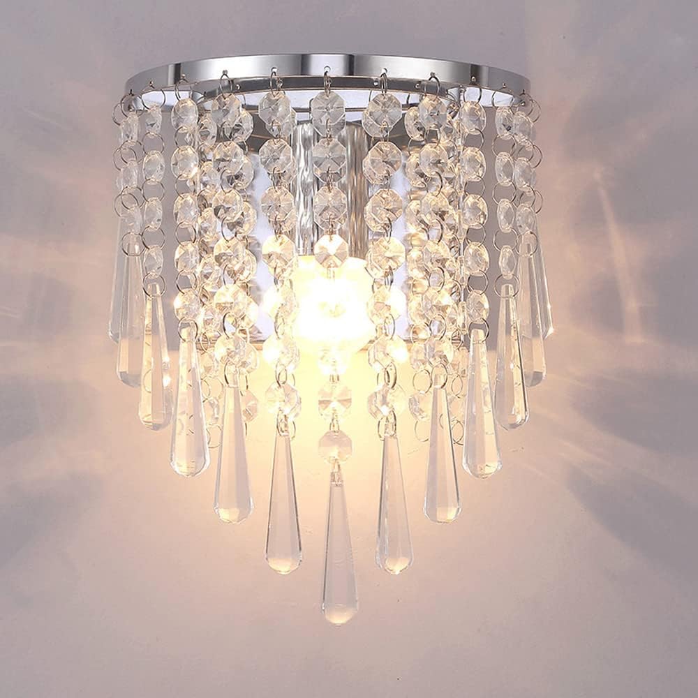 Modern Crystal LED Wall Sconce Norenza
